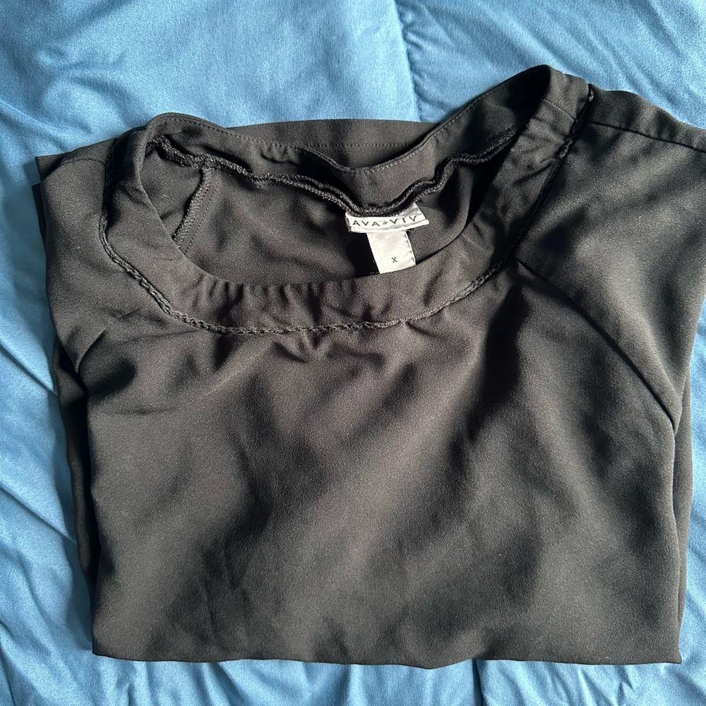 Black Dress Top